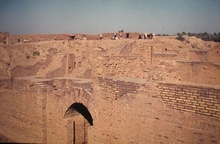 Руины Вавилона. Фото 1975 г.