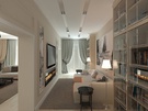 Дизайн интерьера комнаты отдыха, биокамин